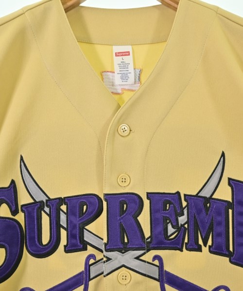 Supreme（シュプリーム）カジュアルシャツ 黄 サイズ:L メンズ/2200692328040