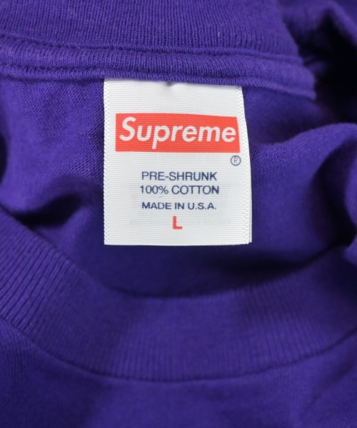 Supreme（シュプリーム）Tシャツ・カットソー 紫 サイズ:L メンズ/2200692328187