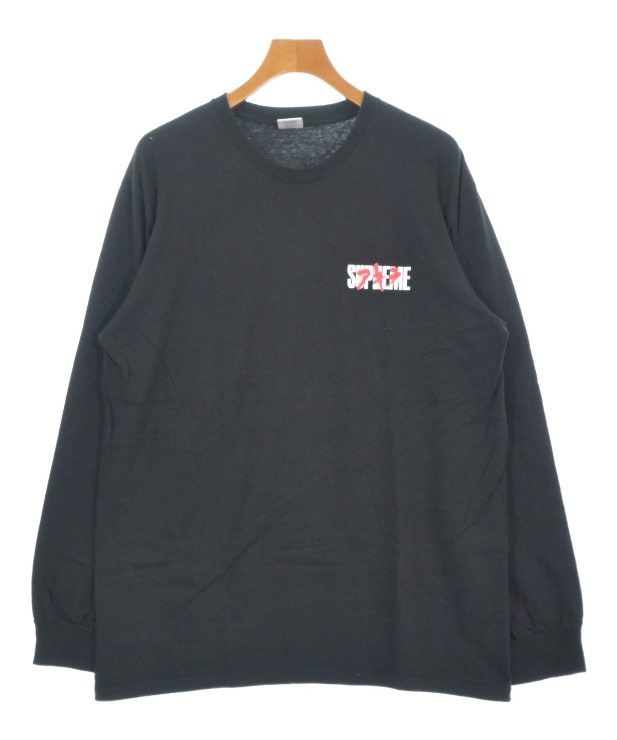 Supreme（シュプリーム）Tシャツ・カットソー 黒 サイズ:L メンズ