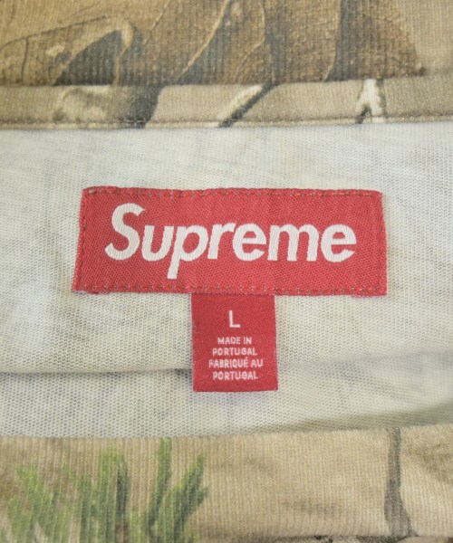Supreme（シュプリーム）Tシャツ・カットソー ベージュ サイズ:L メンズ/2200695539030