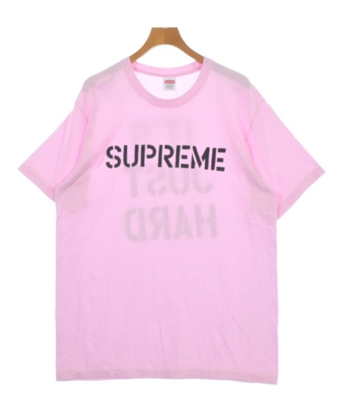 Supreme（シュプリーム）Tシャツ・カットソー ピンク サイズ:L メンズ