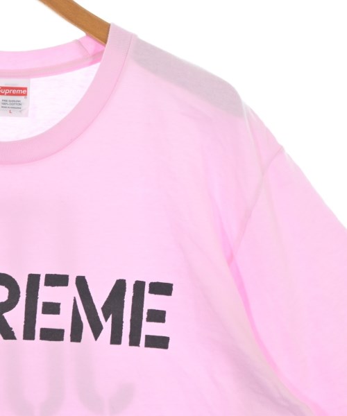 Supreme（シュプリーム）Tシャツ・カットソー ピンク サイズ:L メンズ