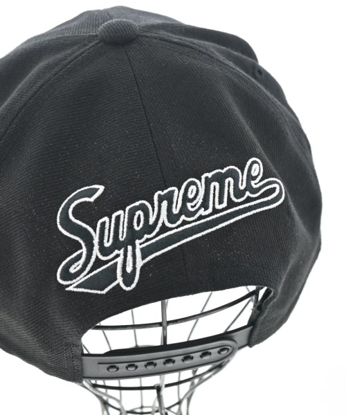 Supreme（シュプリーム）キャップ 黒 サイズ:- メンズ/2200695613020