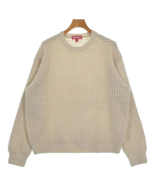 Supreme(シュプリーム)ニット・セーター ベージュ サイズ:L/2200695239015
