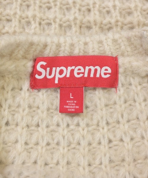 Supreme（シュプリーム）ニット・セーター ベージュ サイズ:L メンズ/2200695239015