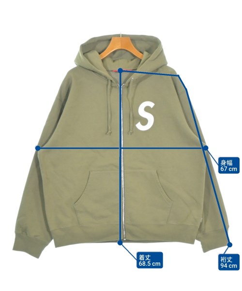 Supreme（シュプリーム）パーカー 緑 サイズ:L メンズ/2200695239022