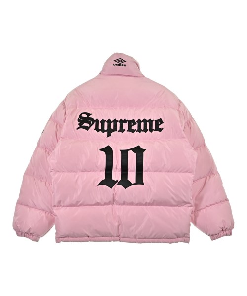 Supreme（シュプリーム）ダウンジャケット/ダウンベスト ピンク サイズ:L メンズ/2200695239046