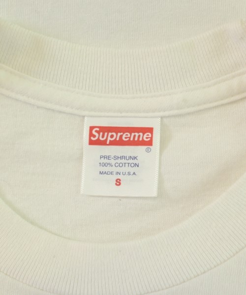 Supreme（シュプリーム）Tシャツ・カットソー 白 サイズ:S メンズ/2200695747077