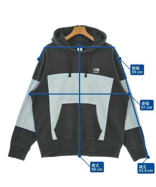 Supreme（シュプリーム）パーカー 黒 サイズ:XL メンズ/2200695903053