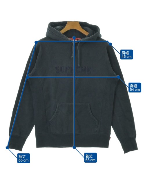 Supreme（シュプリーム）パーカー 紺 サイズ:S メンズ/2200686049081