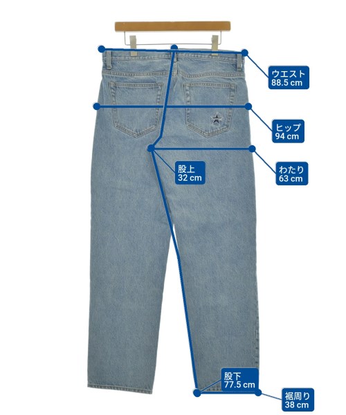 Supreme（シュプリーム）デニムパンツ 青 サイズ:32(L位) メンズ/2200696028045