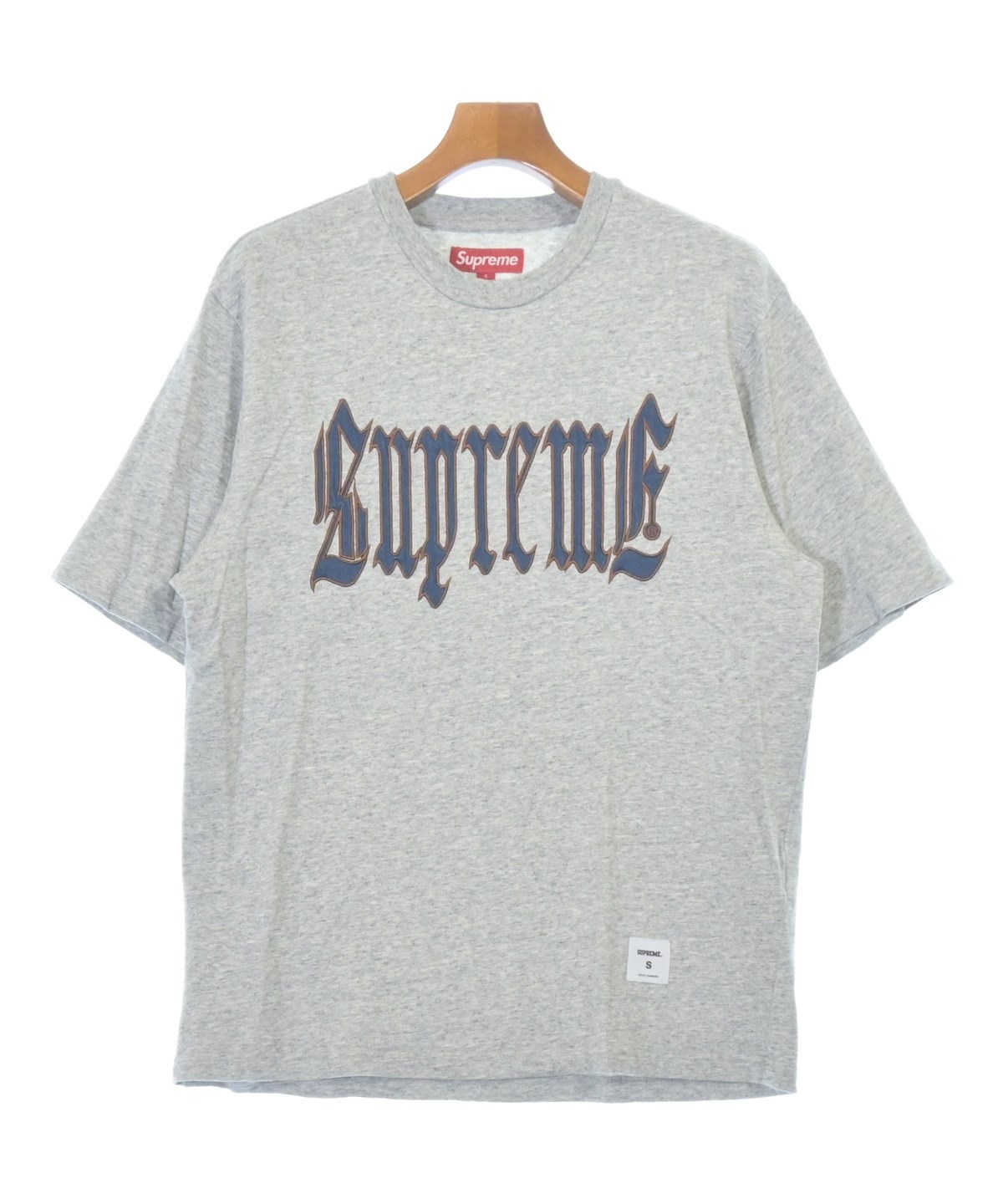 Supreme（シュプリーム）Tシャツ・カットソー グレー サイズ:S メンズ 