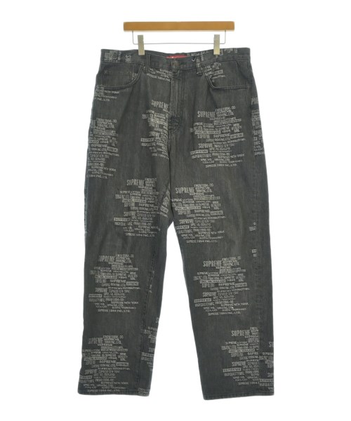 Supreme(シュプリーム)デニムパンツ グレー サイズ:34(XL位)/2200696102417