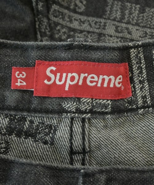 Supreme（シュプリーム）デニムパンツ グレー サイズ:34(XL位) メンズ/2200696102417