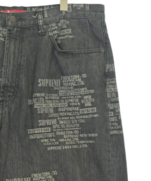 Supreme（シュプリーム）デニムパンツ グレー サイズ:34(XL位) メンズ/2200696102417