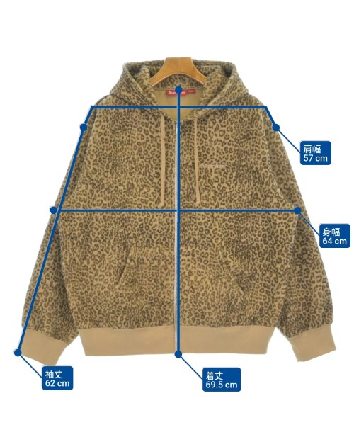 Supreme（シュプリーム）パーカー 茶 サイズ:L メンズ/2200696118029