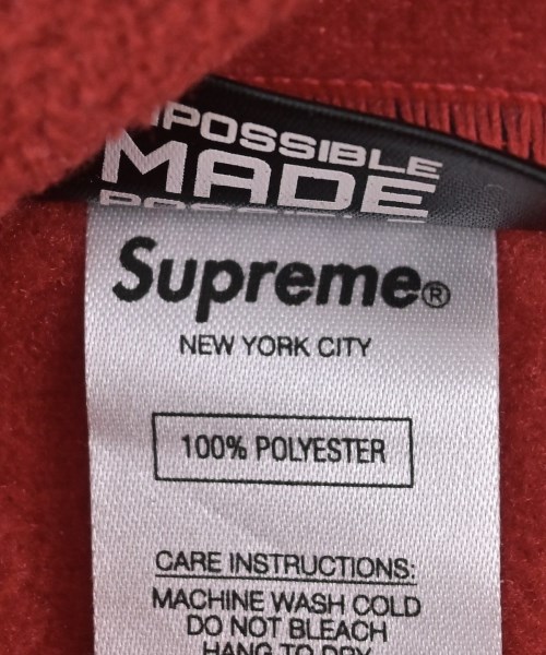 Supreme（シュプリーム）マフラー 赤 サイズ:- メンズ/2200691578163