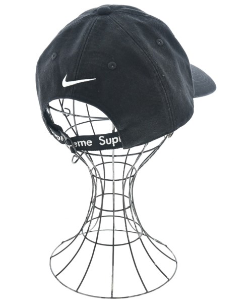 Supreme（シュプリーム）キャップ 黒 サイズ:- メンズ/2200696370083