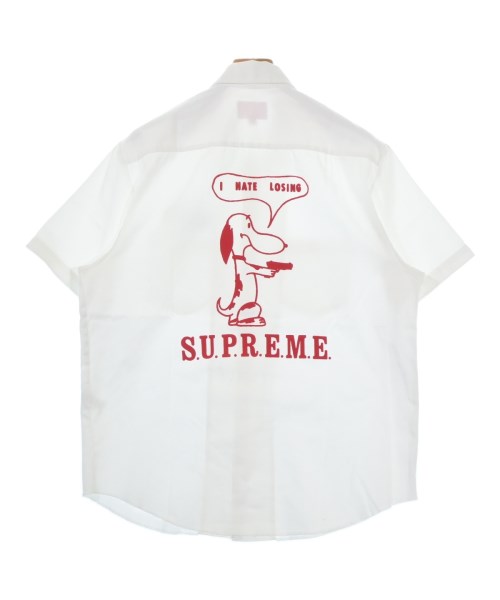 Supreme（シュプリーム）カジュアルシャツ 白 サイズ:M メンズ/2200696651045