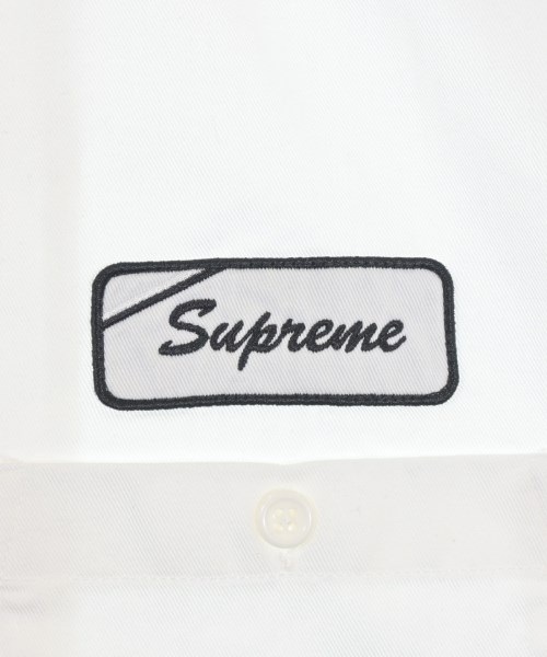 Supreme（シュプリーム）カジュアルシャツ 白 サイズ:M メンズ/2200696651045