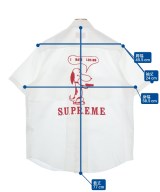 Supreme（シュプリーム）カジュアルシャツ 白 サイズ:M メンズ/2200696651045