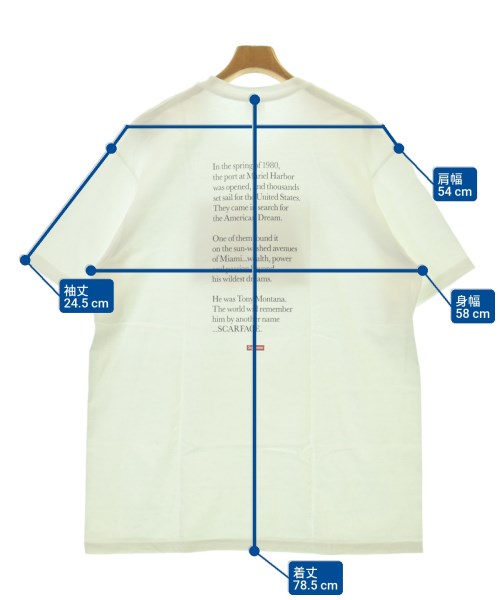 Supreme（シュプリーム）Tシャツ・カットソー 白 サイズ:XL メンズ/2200697006035