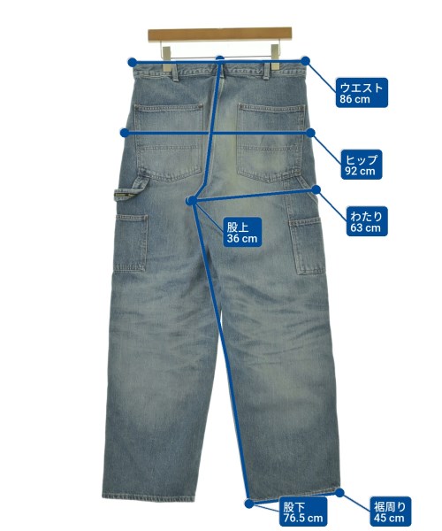 Supreme（シュプリーム）デニムパンツ 青 サイズ:32(L位) メンズ/2200697056030