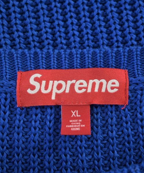 Supreme（シュプリーム）ニット・セーター 青 サイズ:XL メンズ/2200696609046