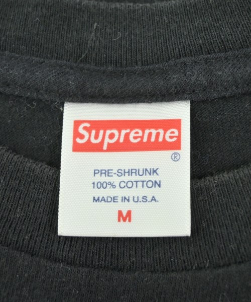 Supreme（シュプリーム）Tシャツ・カットソー 黒 サイズ:M メンズ/2200697165060