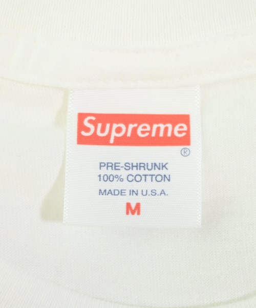 Supreme（シュプリーム）Tシャツ・カットソー 白 サイズ:M メンズ/2200697165077