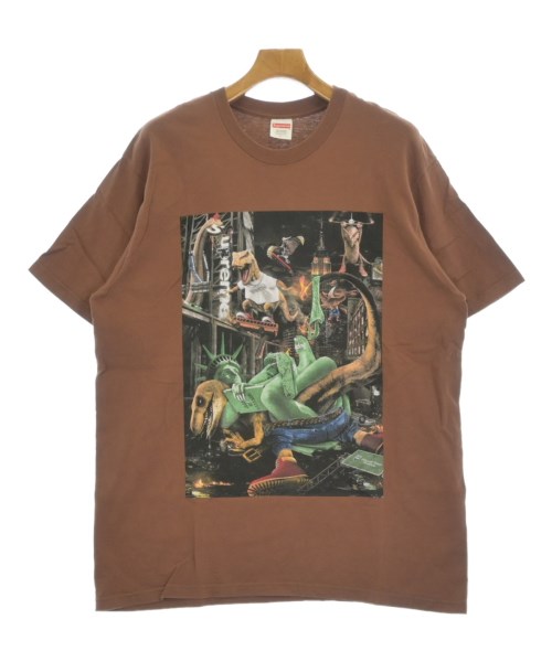 Supreme(シュプリーム)Tシャツ・カットソー 茶 サイズ:L/2200697300027