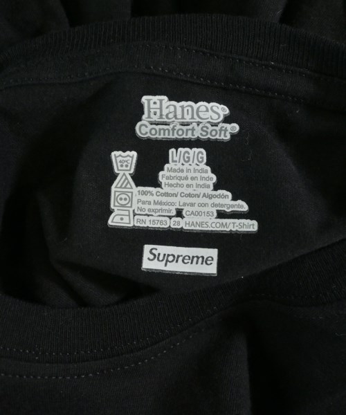 Supreme（シュプリーム）Tシャツ・カットソー 黒 サイズ:L メンズ/2200697595010