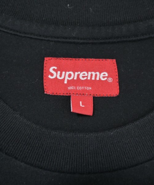 Supreme（シュプリーム）Tシャツ・カットソー 黒 サイズ:L メンズ/2200697811028