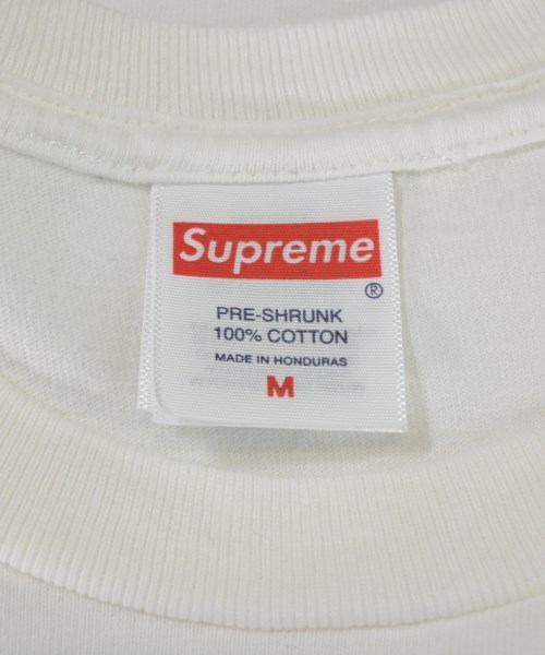 Supreme（シュプリーム）Tシャツ・カットソー 白 サイズ:M メンズ/2200697811042