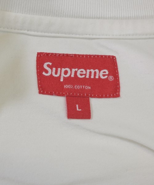 Supreme（シュプリーム）Tシャツ・カットソー 白 サイズ:L メンズ/2200697811059