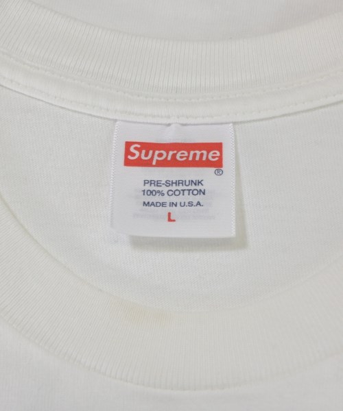 Supreme（シュプリーム）Tシャツ・カットソー 白 サイズ:L メンズ/2200697811066