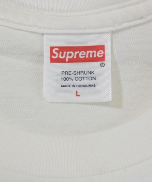 Supreme（シュプリーム）Tシャツ・カットソー 白 サイズ:L メンズ/2200697811073