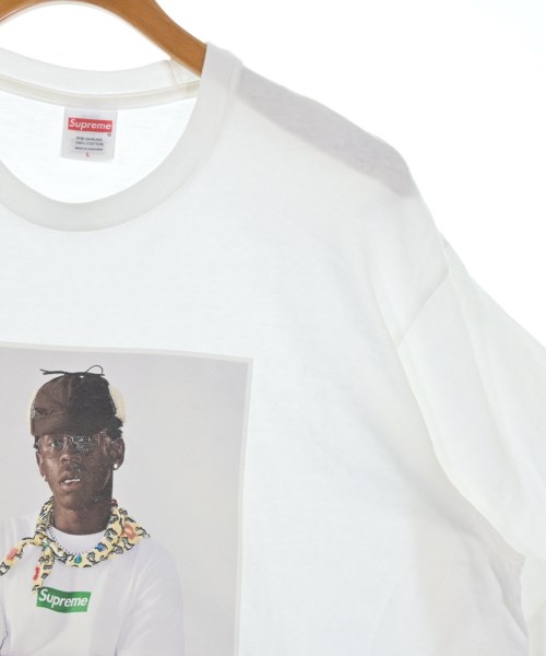 Supreme（シュプリーム）Tシャツ・カットソー 白 サイズ:L メンズ/2200697811073