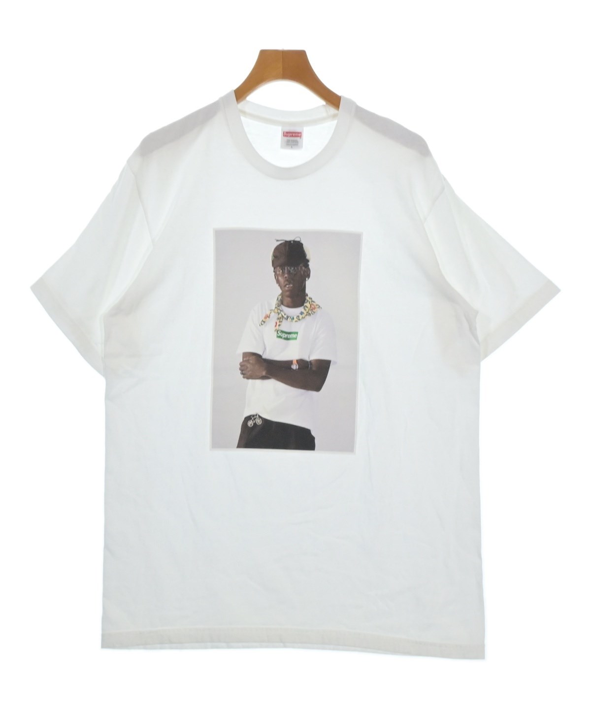 Supreme グラフィックTシャツ Mサイズ Supreme（シュプリーム）Tシャツ・カットソー 白 サイズ:L メンズ