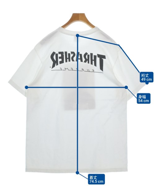 Supreme（シュプリーム）Tシャツ・カットソー 白 サイズ:L メンズ/2200697811080