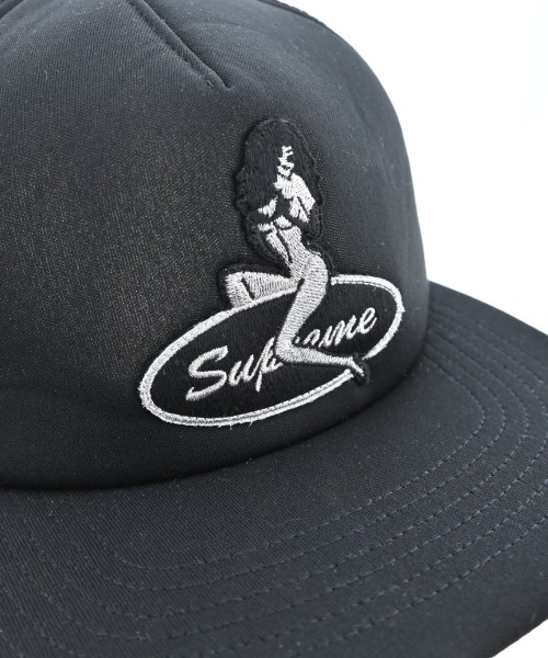 Supreme（シュプリーム）キャップ 黒 サイズ:- メンズ/2200697811103