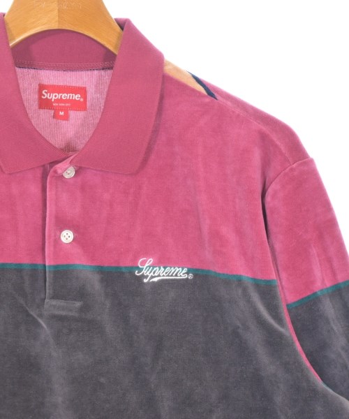 Supreme（シュプリーム）ポロシャツ ピンク サイズ:M メンズ/2200696926037