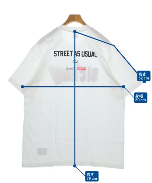 Supreme（シュプリーム）Tシャツ・カットソー 白 サイズ:XL メンズ/2200696926068