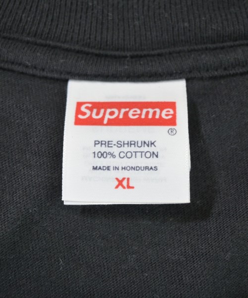 Supreme（シュプリーム）Tシャツ・カットソー 黒 サイズ:XL メンズ/2200698317024