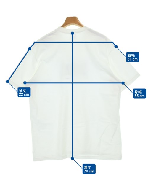Supreme（シュプリーム）Tシャツ・カットソー 白 サイズ:M メンズ/2200698328037