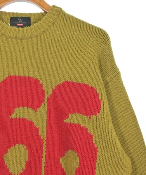 Supreme（シュプリーム）ニット・セーター カーキ サイズ:M メンズ/2200696652028