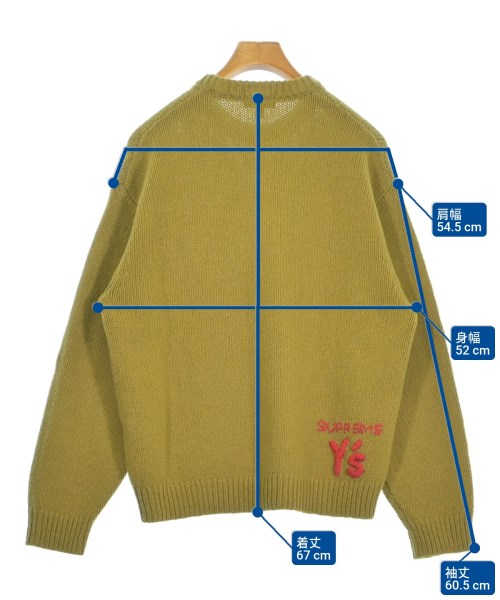 Supreme（シュプリーム）ニット・セーター カーキ サイズ:M メンズ/2200696652028
