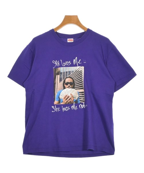 Supreme(シュプリーム)Tシャツ・カットソー 紫 サイズ:M/2200696652042