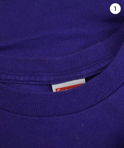 Supreme（シュプリーム）Tシャツ・カットソー 紫 サイズ:M メンズ/2200696652042