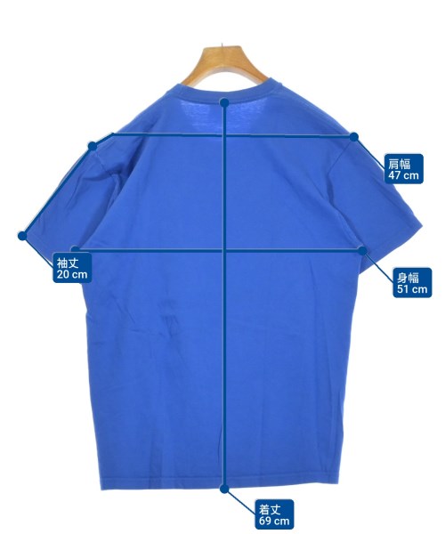 Supreme（シュプリーム）Tシャツ・カットソー 青 サイズ:M メンズ/2200696652073